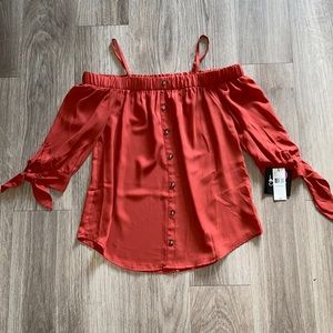 Off the shoulder blouse